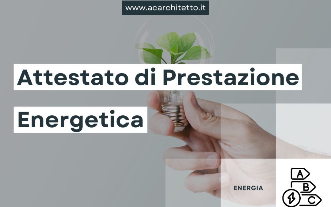 Attestato di prestazione energetica: tutto ciò che c’è da sapere